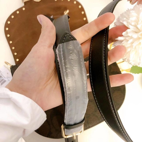 Coach CE567 Morgan Saddle Bag In Gold/Brown Black Multi - Picture 8 of 9